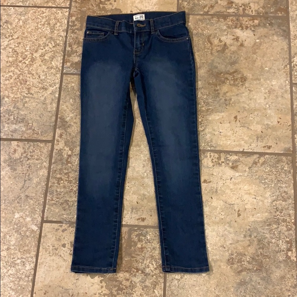 Girls super skinny jeans size 8